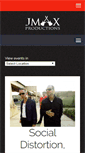 Mobile Screenshot of jmaxproductions.net